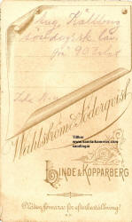 Wahlström & Söderqvist, Kopparberg, filial Lindesberg. image